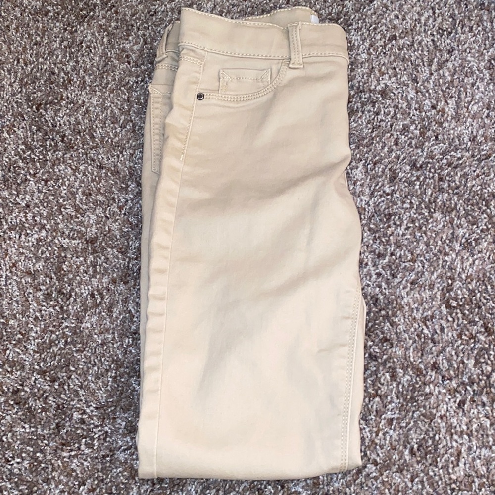 very skinny khaki pants